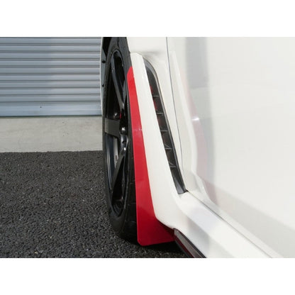 Cusco EVA Bolt-On Front Mud Flap Set (Red) | Honda Civic Type-R (FL5) (23+) (3F7 850 FR)