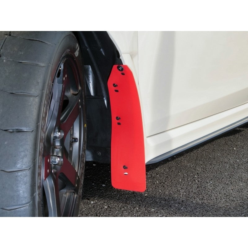 Cusco EVA Bolt-On Front Mud Flap Set (Red) | Honda Civic Type-R (FL5) (23+) (3F7 850 FR)