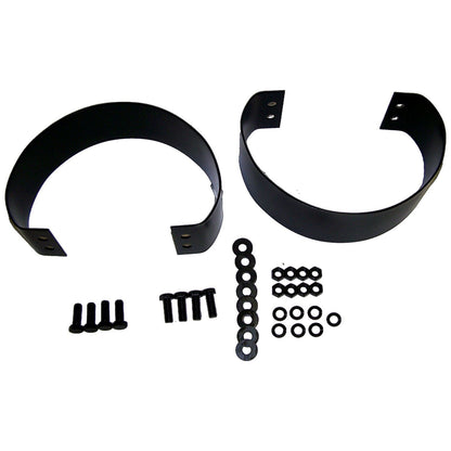 Rear Bumperettes Black for Jeep CJ Wrangler YJ 1976-1995 Pair Crown Automotive 5355457K