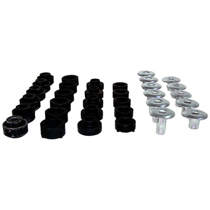 Crown Automotive 55176180K Body Mounting Kit For 1997-2006 Jeep Wrangler TJ