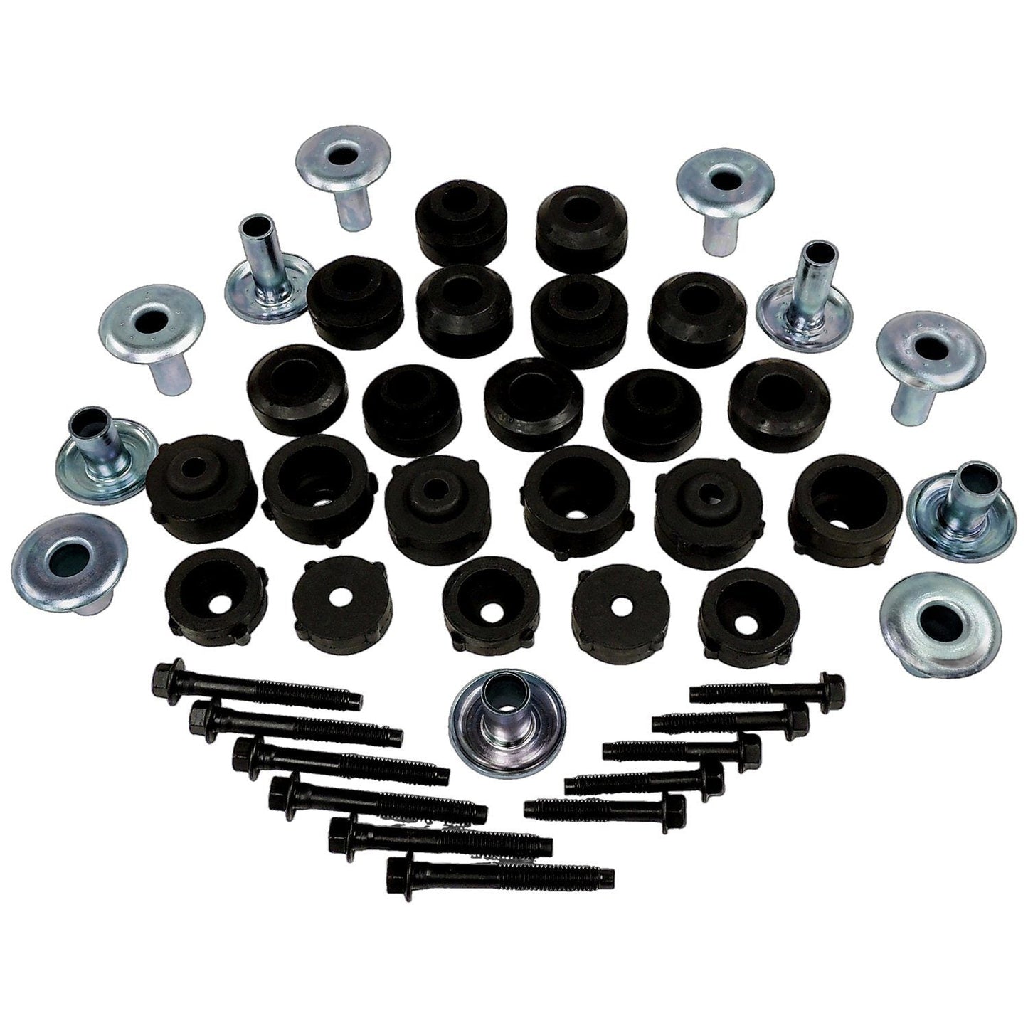 Crown Automotive 55176180MK Body Mount Master Kit for 1997-2006 Jeep Wrangler (TJ)