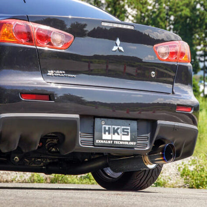 HKS Hi-Power Exhaust (Single) - Mitsubishi Lancer Evolution X 08-16