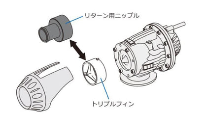 HKS SSQV Blow off Valve Insert - Purple