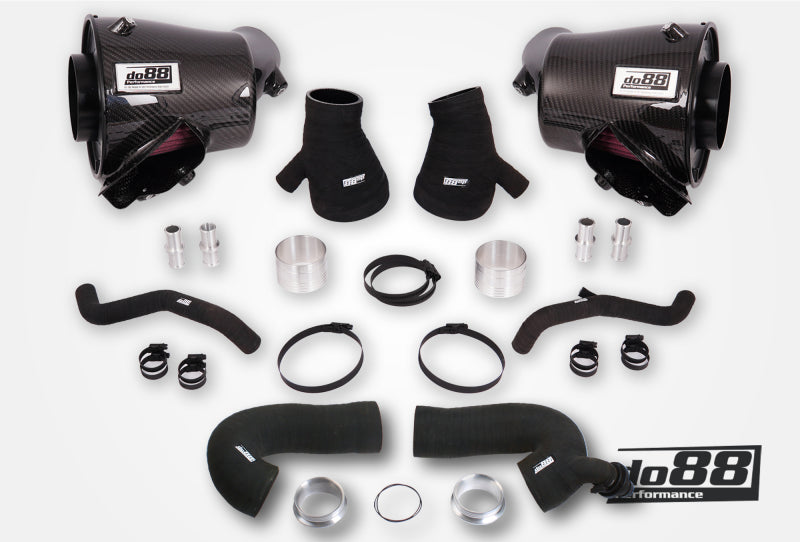 do88 20+ Porsche 911 Turbo/S Induction System w/66mm Outlet & Turbo Hoses (LF-210-ST-66-212)