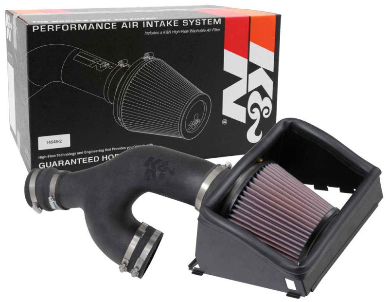 K&N 57-2599 Perf Air Intake Kit For Ford F150 Ecoboost V6 3.5L (17+)