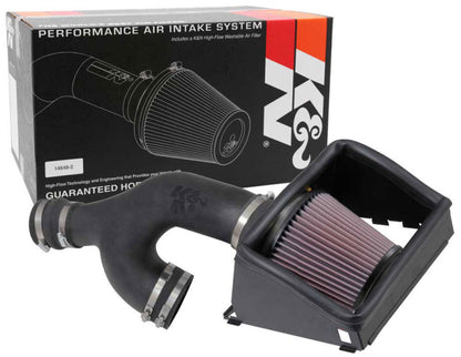 K&N 57-2599 Perf Air Intake Kit For Ford F150 Ecoboost V6 3.5L (17+)