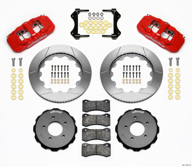 Wilwood Aero6 Front Hat Kit | BMW E46 (99-06) (140-11974-R)