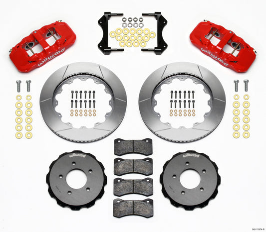 Wilwood Aero6 Front Hat Kit | BMW E46 (99-06) (140-11974-R)