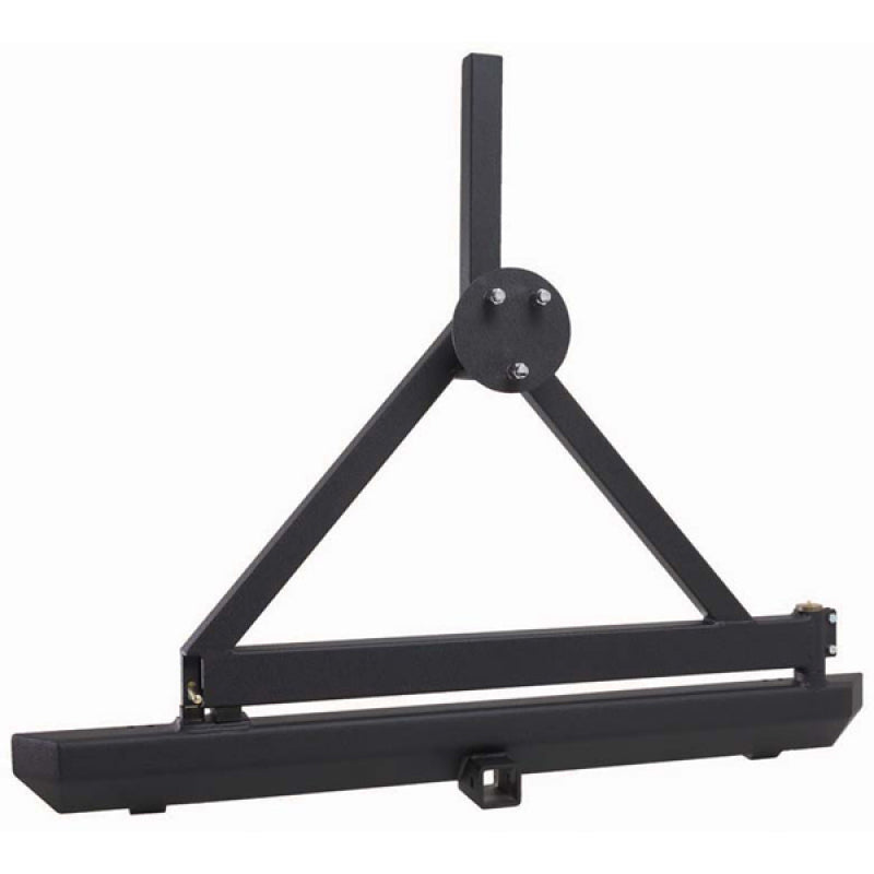 Rugged Ridge 11503.21 Rock Crawler Rear Bumper with Tire Carrier for Jeep YJ/TJ