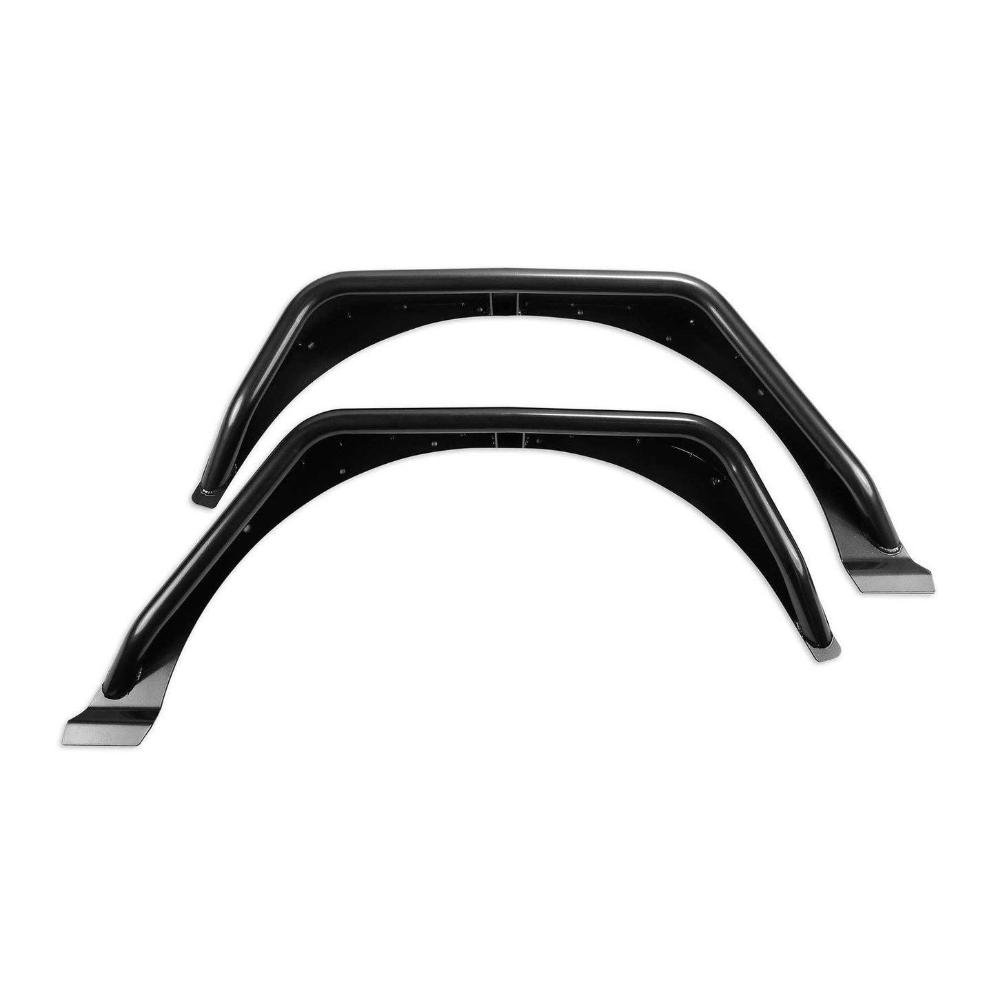 Fabtech Rear Steel Tube Fenders Textured Black | Jeep JL 2018-21 (FTS24213)