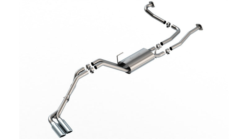 Borla Perf S-Type Cat-Back Nissan Frontier 22-24 (140984) (6' 1" & 5' Bed)