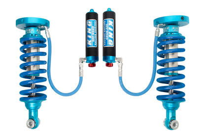 King Shocks 2.5 Performance Coilovers w/ Remote Reservoir Adjustable Shocks Set w/0-3" lift - 2014-2024 Ford Expedition 4WD