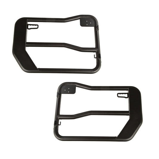 Rugged Ridge 11509.15 Fortis Front Tube Doors for 2018-2024 Jeep JL/JT