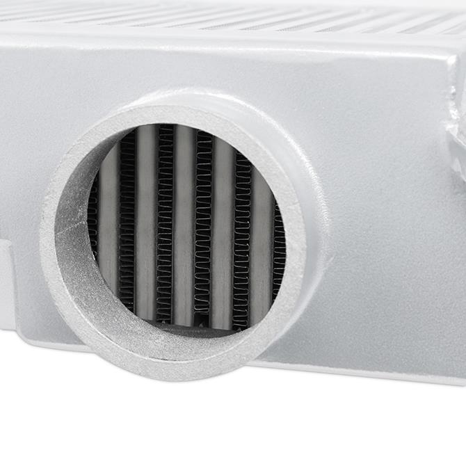 Mishimoto 08-15 Subaru WRX STI Top-Mount Intercooler Kit | Powder Coated Silver & Black Hoses (MMTMIC-STI-08SLBK)