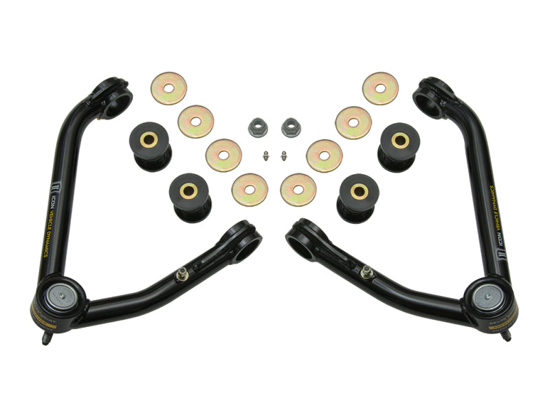 ICON 78600DJ Tubular Upper Control Arm Kit with Delta Joint for 2007-2016 GM 150