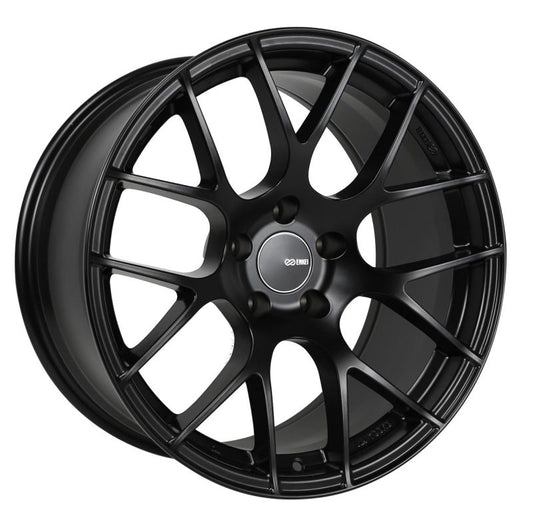 Enkei Raijin Matte Black | 18x8.5" +50mm | 5x114.3mm Wheel