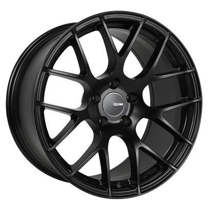 (set of 4) Enkei Raijin Black | 19x8" +42mm | 5x120mm Wheels