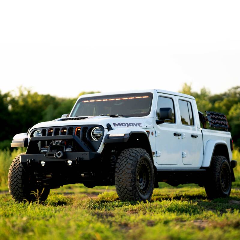 KC HiLiTES 97147 2 LED Fog Lights Kit for 10-23 Jeep Wrangler / 20-23 Gladiator