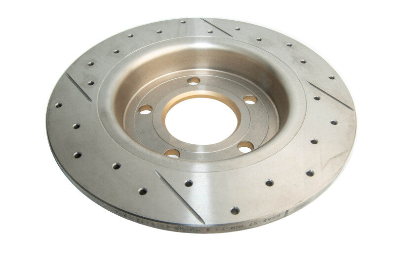 DBA Rear Drilled & Slotted Street Series Rotor | Mazda 3 (04-05) / MazdaSpeed3 (06+) (DBA2957X)