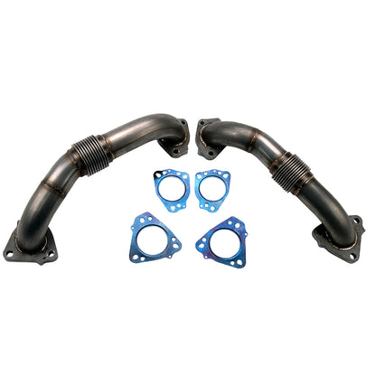 Wehrli 2in SS Up Pipe Kit | Chevy 20-26 6.6L L5P Duramax (WCF100624)