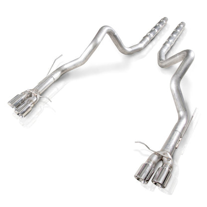 Stainless Works 2013-14 Ford Shelby GT500 3in Catback Retro Chambered Mufflers Resonator Delete | Ford Shelby GT500 (13-14) (M13GTL)