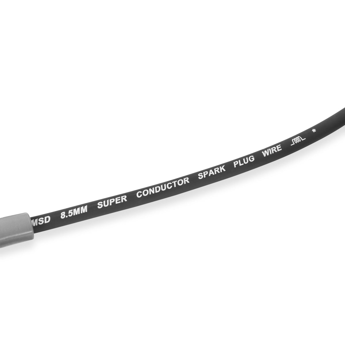 MSD 35653 Super Conductor Spark Plug Wire Set, Black