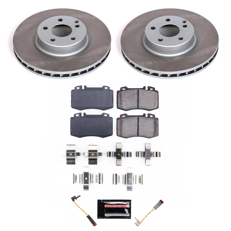 PowerStop Front Semi-Coated Rotor Kit | 2006 Mercedes-Benz CLS500 (SC6597)