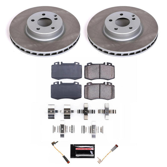 PowerStop Front Semi-Coated Rotor Kit | 2006 Mercedes-Benz CLS500 (SC6597)