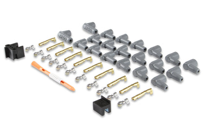 MSD 31239 Super Conductor Spark Plug Wire Set 8 Cyl 90° Plug, Socket/HEI Cap