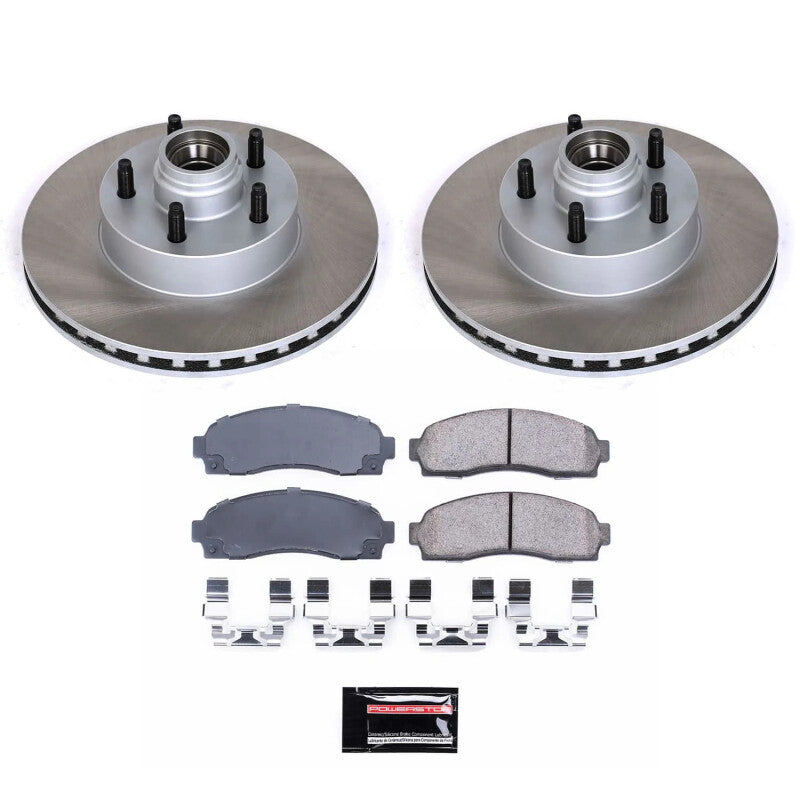 PowerStop 03-09 Mazda B4000 Front Semi-Coated Rotor Kit (SC1857)