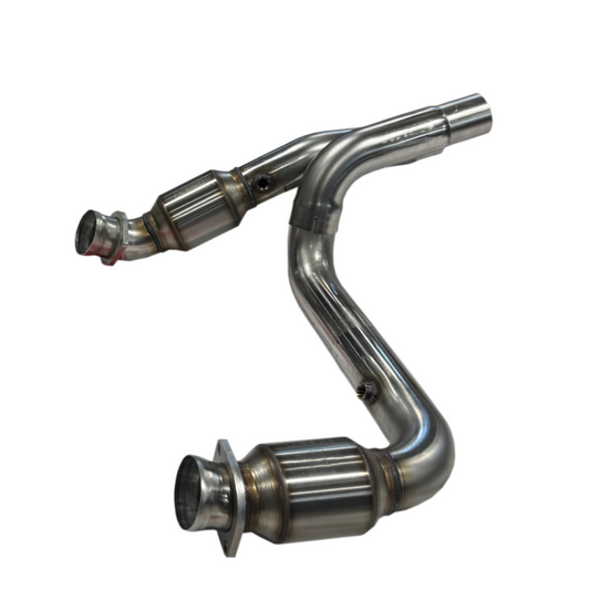 Kooks 3in H.O. Green Catted Pipes | Cadillac Escalade V 21-26 (28643400)