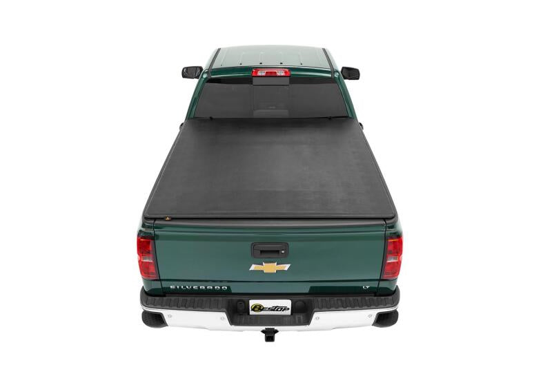 Bestop 16218-01 Ez-Fold Soft Tonneau For Chevy Silverado 8 Ft Bed 14-18
