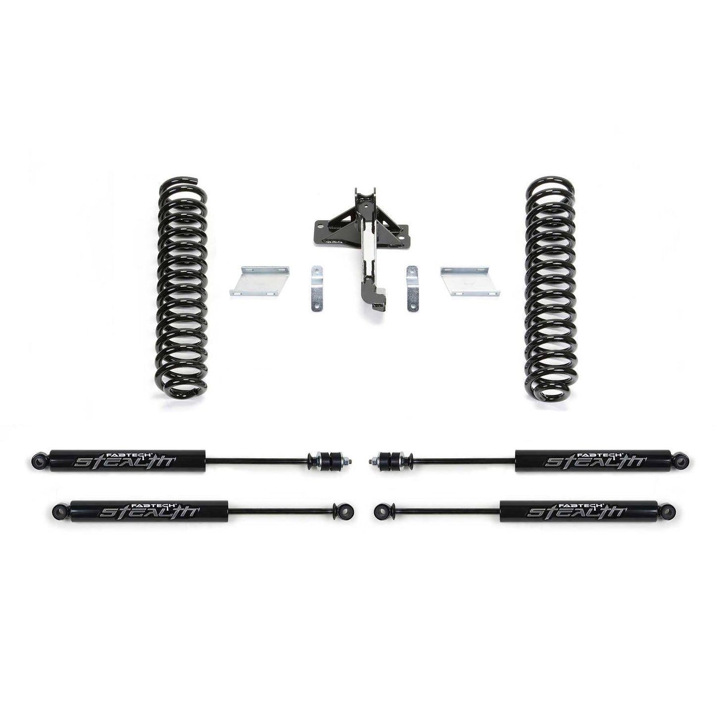 Fabtech 2.5in Budget Coil Kit w/ Stealth | Ford F250/F350 4WD Diesel (17-20) (K2339M)