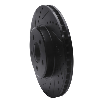 DFC D&S Black Brake Rotor (FRONT LEFT): Chrysler 300 (05-23)