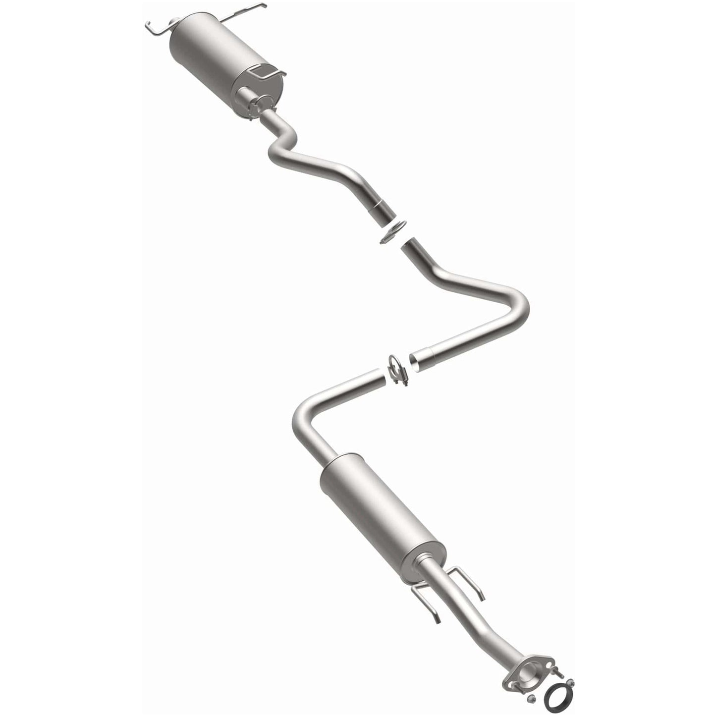 BRExhaust 2007-2012 Nissan Sentra 2.0L Direct-Fit Replacement Exhaust System
