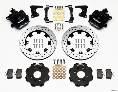 Wilwood Rear Parking Brake Caliper Kit | 2.71" Axle Offset 12.19" Rotors (140-10211)