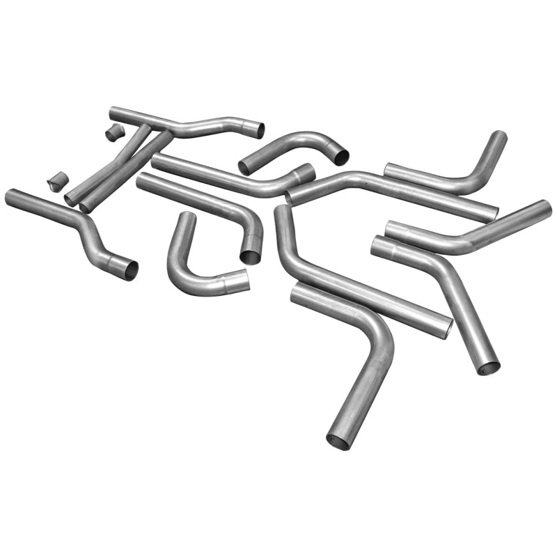 Flowmaster U-Fit 2.50 in. Aluminized Steel Dual Kit For Universal (15936)