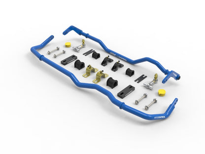 aFe CONTROL Front and Rear Sway Bar Set Blue | Volkswagen Golf R (15-19) (440-612001-L)