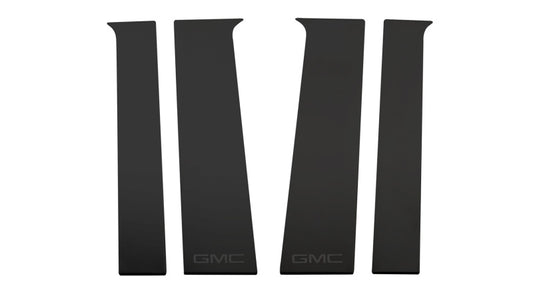 Putco 2020 GMC Sierra HD Black Platinum Pillar Posts | Crew/Dbl Cab (402671BPGM-2)