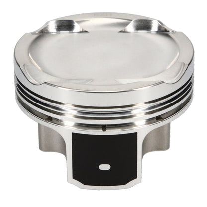 JE Pistons - Set of 4 Mitsubishi 4B11T 88.0mm Bore -8.2 Dish Asymmetrical FSR Pistons - Set of 4