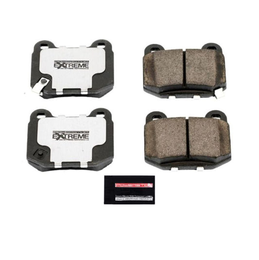 Power Stop Rear Z26 Extreme Street Brake Pads w/Hardware | 2003-2005 Infiniti G35 (Z26-961)