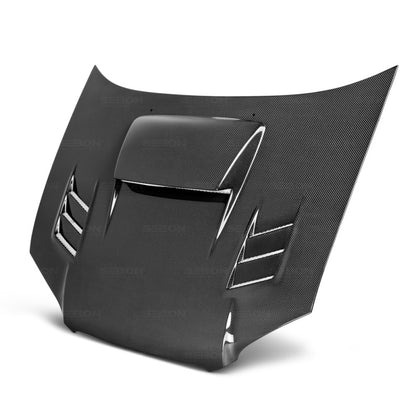 Seibon 04-05 Subaru WRX/STi CWII Carbon Fiber Hood | Subaru WRX / STI (04-05) (HD0405SBIMP-CWII)
