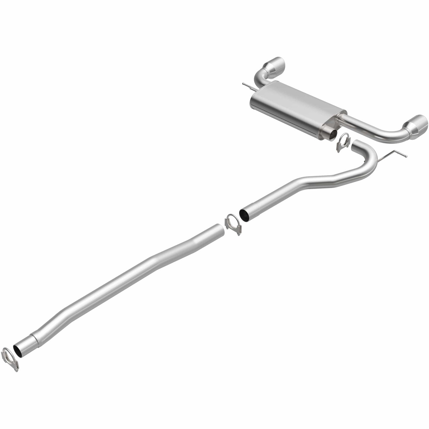 BRExhaust 2011-2016 Mini Direct-Fit Replacement Exhaust System