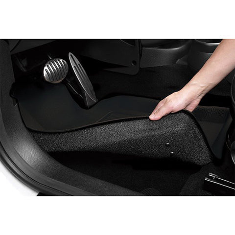 3D MAXpider KAGU 2nd Row Floormats - Black | 2015-2020 Hyundai/Kia Sonata/Sonata Hybrid/Optima (L1HY05121509)