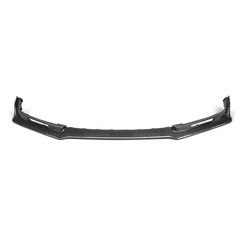 Seibon TA-Style Gloss Carbon Fiber Front Bumper Lip | Honda Civic Type-R (17) (FL17HDCVR-TA)