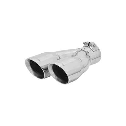 Flowmaster SS Tip 2.5IN/3IN Dual Clamp For - (15389)