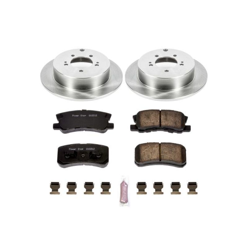 PowerStop KOE5499 Rear Autospecialty Brake Kit | Mitsubishi Outlander/Ralliart (07-15) (SPF5499)
