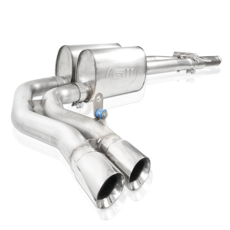Stainless Works Exhaust Before Passenger Rear Tire Exit | Chevrolet Silverado / GMC Sierra (07-16) 5.3L/6.2L