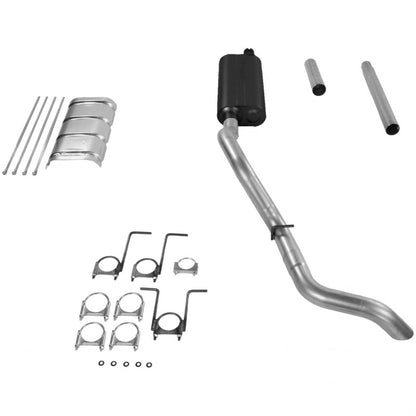 Flowmaster Force II Cat-Back For Ford F-250/350 7.5L (87-93) (17198)