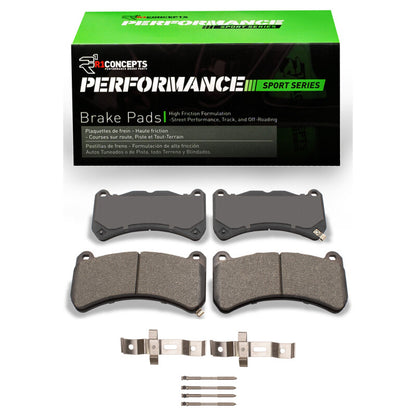 R1 07-21 Lexus IS F Sport Brake Pads & Hardware Kit | Front (2115-1365-01) (SPF2115-1365-01)